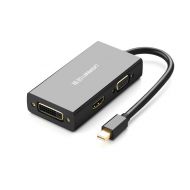 Adapter Ugreen MD114 Mini DisplayPort do HDMI/VGA/DVI czarny - Adapter Ugreen MD114 Mini DisplayPort do HDMI/VGA/DVI czarny - mdronpl-adapter-mini-displayport-do-hdmi-vga-dvi-ugreen-md114-czarny-1.jpg