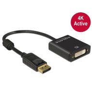 Adapter Displayport(M) 1.2-DVI(F)(24+5) na kablu aktywny czarny 12cm Delock - Adapter Displayport(M) 1.2-DVI(F)(24+5) na kablu aktywny czarny 12cm Delock - mdronpl-adpater-displayport(m)-dvi(f)(24_5)-daul-link-4k-delock-1.jpg