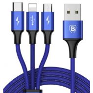 Kabel USB Baseus Rapid 3w1 3A 1.2m niebieski - Kabel USB Baseus Rapid 3w1 1.2m niebieski - mdronpl-kabel-rapid-series-3w1-3a-1-2m-baseus-niebieski-1.jpg