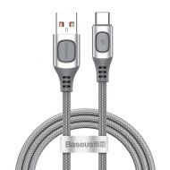 Kabel USB-C Baseus Flash QC3.0, SCP, AFC, 5A 1m srebrny - Kabel USB-C Baseus Flash QC3.0, SCP, AFC, 5A 1m srebrny - mdronpl-kabel-szybkiego-ladowania-usb-c-baseus-flash-qc-3-0-huawei-scp-samsung-afc-5a-1m-srebrny-1.jpg