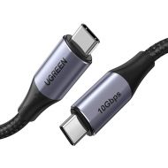 Kabel USB-C 3.1 Gen.2 Ugreen US355 PD3.1 5A 100W 4K 1m  - Kabel USB-C 3.1 Gen.2 Ugreen US355 PD3.1 5A 100W 4K 1m - mdronpl-kabel-usb-c-3-1-gen-2-ugreen-us355-pd-3-1-5a-100w-4k-10gbps-1m-czarny-1.jpg