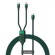 Kabel Baseus Flash Series 2w1 USB-C/Lightning 100W 1.2m zielony - mdronpl-kabel-usb-c-baseus-flash-series-2w1-usb-c-lightning-100w-1-2m-zielony-01.jpg