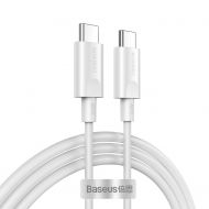 Kabel USB-C Baseus Xiaobai QC 3.0 PD 2.0 100W 5A 1,5m biały - Kabel USB-C Baseus Xiaobai QC 3.0 PD 2.0 100W 5A 1,5m biały - mdronpl-kabel-usb-c-baseus-xiaobai-qc-3-0-pd-2-0-100w-5a-1-5m-bialy-1.jpg