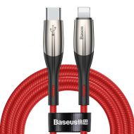 Kabel USB-C do Lightning Baseus Horizontal PD 2,4A 2m czerwony - Kabel USB-C do Lightning Baseus Horizontal PD 2,4A 2m czerwony - mdronpl-kabel-usb-c-do-lightning-baseus-horizontal-power-delivery-dioda-led-2m-czerwony-1.jpg