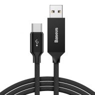 Kabel USB-C Baseus Artistic QC3.0 3A 5m czarny - Kabel USB-C Baseus Artistic QC 3.0 5m czarny - mdronpl-kabel-usb-c-led-baseus-artistic-qc-3-0-czarny-1.jpg