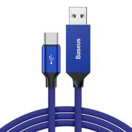 Kabel USB-C Baseus Artistic QC 3.0 5m niebieski - Kabel USB-C Baseus Artistic QC 3.0 5m niebieski - mdronpl-kabel-usb-c-led-baseus-artistic-qc-3-0-niebieski-1.jpg