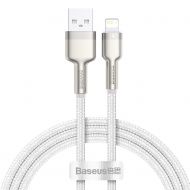 Kabel USB-Lightning Baseus Cafule 2.4A 1m biały - Kabel USB-Lightning Baseus Cafule 2.4A 1m biały - mdronpl-kabel-usb-do-lightning-baseus-cafule-2-4a-1m-bialy-1.jpg