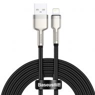 Kabel USB-Lightning Baseus Cafule 2.4A 2m czarny - Kabel USB-Lightning Baseus Cafule 2.4A 2m czarny - mdronpl-kabel-usb-do-lightning-baseus-cafule-2-4a-2m-czarny-1.jpg