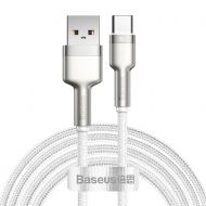 Kabel USB do USB-C Baseus Cafule 40W 2m biały - Kabel USB do USB-C Baseus Cafule 40W 2m biały - mdronpl-kabel-usb-do-usb-c-baseus-cafule-40w-2m-bialy-1.jpg