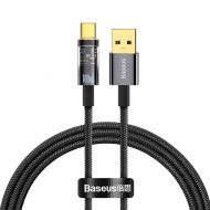 Kabel USB do USB-C Baseus Explorer 100W 1m czarny - Kabel USB do USB-C Baseus Explorer 100W 1m czarny - mdronpl-kabel-usb-do-usb-c-baseus-explorer-100w-1m-czarny-01.jpg