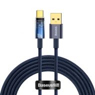 Kabel USB do USB-C Baseus Explorer 100W 2m niebieski - Kabel USB do USB-C Baseus Explorer 100W 2m niebieski - mdronpl-kabel-usb-do-usb-c-baseus-explorer-100w-2m-niebieski--01.jpg