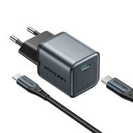 Ładowarka GaN Vention USB-C 20W + kabel USB-C-L 1m (szara) - Ładowarka GaN Vention USB-C 20W + kabel USB-C-L 1m (szara) - mdronpl-ladowarka-gan-vention-usb-c-20w-kabel-usb-c-l-1m-szara-01.jpg