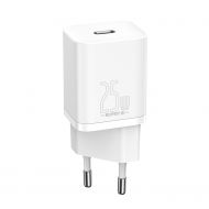 Ładowarka sieciowa Baseus Super Si Quick Charger 1C 25W biała - Ładowarka sieciowa Baseus Super Si Quick Charger 1C 25W biała - mdronpl-ladowarka-sieciowa-baseus-super-si-quick-charger-1c-25w-biala-01.jpg