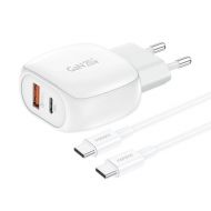 Ładowarka sieciowa Foneng EU41 20W + kabel USB-C (biała) - Ładowarka sieciowa Foneng EU41 20W + kabel USB-C (biała) - mdronpl-ladowarka-sieciowa-foneng-eu41-usb-c-usb-a-20w-kabel-usb-c-usb-c-biala-01.jpg