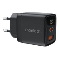 Ładowarka sieciowa GAN3 USB-A USB-C PD35W Choetech PD6052 czarna - mdronpl-ladowarka-sieciowa-gan3-usb-a-usb-c-pd35w-choetech-pd6052-czarna-01.jpg