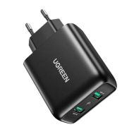 Ładowarka sieciowa Ugreen 2xUSB-A 18W PD3.0 EU czarna - Ładowarka sieciowa Ugreen 2xUSB-A 18W PD3.0 EU czarna - mdronpl-ladowarka-sieciowa-ugreen-2xusb-a-18w-pd3-0-eu-czarna-01.jpg