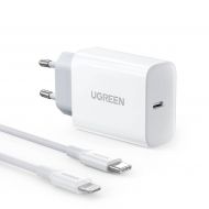 Ładowarka sieciowa Ugreen CD137 20W PD 3.0 USB-C + kabel IP do USB-C - Ładowarka sieciowa Ugreen CD137 20W PD 3.0 USB-C + kabel IP do USB-C - mdronpl-ladowarka-sieciowa-ugreen-cd137-20w-pd-3-0-usb-c-biala-kabel-ip-do-usb-c-bialy-01.jpg