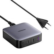 Ładowarka sieciowa Ugreen CD328 Nexode 3xUSB-C USB-A GaN 100W - Ładowarka sieciowa Ugreen CD328 Nexode 3xUSB-C USB-A GaN 100W - mdronpl-ladowarka-sieciowa-ugreen-cd328-nexode-3xusb-c-usb-a-gan-100w-czarny-01.jpg