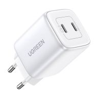 Ładowarka sieciowa UGREEN Nexode 45W 2xUSB-C PD3.0 QC4.0 GaN biały - Ładowarka sieciowa UGREEN Nexode 45W 2xUSB-C PD3.0 QC4.0 GaN biały - mdronpl-ladowarka-sieciowa-ugreen-nexode-45w-2x-usb-c-pd3-0-qc4-0-gan-bialy-01.jpg