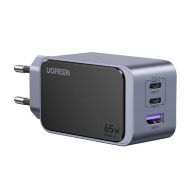 Ładowarka sieciowa Ugreen Nexode Air 65W USB+2xUSB-C - mdronpl-ladowarka-sieciowa-ugreen-nexode-air-65w-usb-2x-usb-c-szara-01.jpg