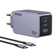 Ładowarka sieciowa Ugreen Nexode Pro 100W GaN - Ładowarka sieciowa Ugreen Nexode Pro 100W GaN - mdronpl-ladowarka-sieciowa-ugreen-nexode-pro-100w-gan-usb-2x-usb-c-szara-01.jpg