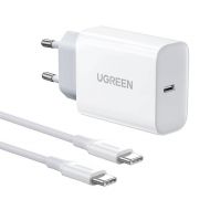 Ładowarka sieciowa Ugreen USB-C 30W + kabel USB-C biała - Ładowarka sieciowa Ugreen USB-C 30W + kabel USB-C biała - mdronpl-ladowarka-sieciowa-ugreen-usb-c-30w-kabel-usb-c-biala-01.jpg