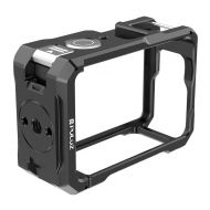 Obudowa ochronna Puluz do DJI Osmo Action 6 - Obudowa ochronna Puluz do DJI Osmo Action 6 - mdronpl-metalowa-obudowa-ochronna-z-przylaczem-zimna-stopka-puluz-dla-dji-osmo-action-6-01.jpg