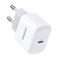 Ładowarka sieciowa Ugreen USB-C 20W PD biała - Ładowarka sieciowa Ugreen USB-C 20W PD biała - mdronpl-mini-ladowarka-sieciowa-ugreen-usb-c-20w-pd-biala-01.jpg