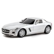 Samochód RC Rastar Mercedes-Benz SLS AMG 1:24 srebrny - Samochód RC Rastar Mercedes-Benz SLS AMG 1:24 srebrny - mdronpl-model-rc-rastar-mercedes-sls-amg-srebrny-1.jpg