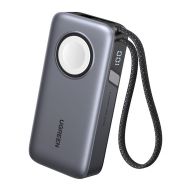 Powerbank Ugreen PB527 10000mAh 30W - Powerbank Ugreen PB527 10000mAh 30W - mdronpl-powerbank-10000mah-ugreen-pb527-30w-wbudowany-kabel-usb-c-oraz-ladowarka-magnetyczna-do-apple-watch-szary-01.jpg