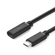 Kabel USB-C 3.1 przedłużka UGreen, 4K, 60W czarny - Kabel USB-C 3.1 przedłużka UGreen, 4K, 60W czarny - mdronpl-przedluzajacy-kabel-usb-c-3-1-ugreen-4k-60w-czarny-1.jpg