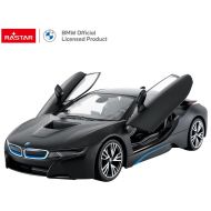 Samochód RC Rastar BMW i8 1:14 71010 czarny - mdronpl-samochod-zdalnie-sterowany-rastar-71010-bmw-i8-1-14-otwierane-drzwi-czarny-01.jpg