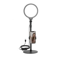 Zestaw selfie do telefonu z okrągłą lampą LED Neewer R06 - Zestaw selfie do telefonu z okrągłą lampą LED Neewer R06 - mdronpl-zestaw-selfie-do-telefonu-z-okragla-lampa-led-neewer-r06-18cm-01.jpg