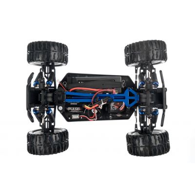 Samochód RC HiMOTO 1:10 Monster Truck Bezszczotkowy 2.4 GHz RTR Żółty Samochód RC HiMOTO 1:10 Monster Truck Bezszczotkowy 2.4 GHz RTR Żółty