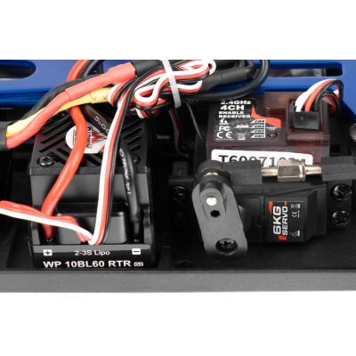 Samochód RC HiMOTO 1:10 Monster Truck Bezszczotkowy 2.4 GHz RTR Żółty Samochód RC HiMOTO 1:10 Monster Truck Bezszczotkowy 2.4 GHz RTR Żółty