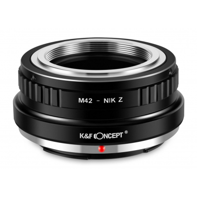 Adapter bagnetowy K&F Concept M42/Nikon Z Adapter bagnetowy K&F Concept M42/Nikon Z