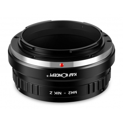 Adapter bagnetowy K&F Concept M42/Nikon Z Adapter bagnetowy K&F Concept M42/Nikon Z