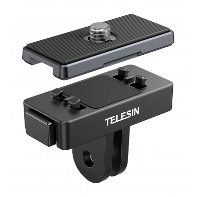 Adapter montażowy magnetyczny Telesin S7-JBK-18-TIS do kamer Insta360 Ace Pro/X3/X4/X5 Adapter montażowy magnetyczny Telesin S7-JBK-18-TIS do kamer Insta360 Ace Pro/X3/X4/X5