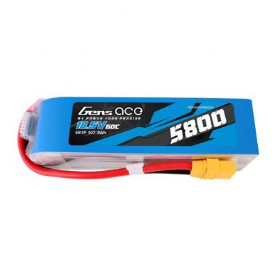 Akumulator bateria Gens Ace 5800mAh 18,5V 5S1P LiPo XT90