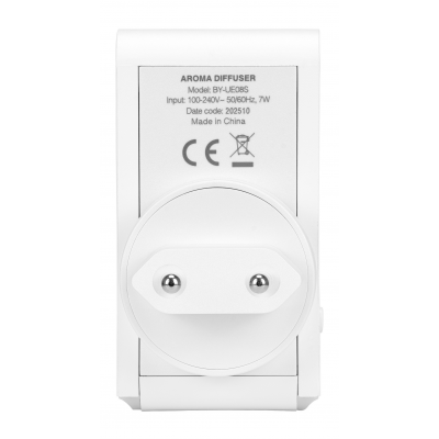 Dyfuzor olejków, aromatyzer zapachowy z czujnikiem ruchu Humanas Home Spirit biał Dyfuzor olejków, aromatyzer zapachowy z czujnikiem ruchu Humanas Home Spirit biał