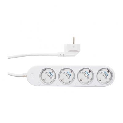 Inteligentna listwa zasilająca Shelly Power Strip 4 Gen4 Zigbee/Matter biały