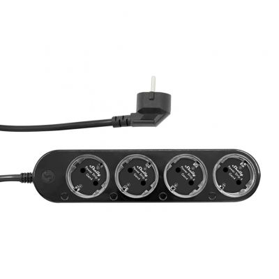 Inteligentna listwa zasilająca Shelly Power Strip 4 Gen4 Zigbee/Matter czarny