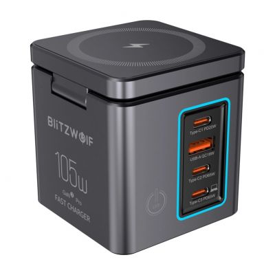 Ładowarka sieciowa Blitzwolf BW-i113 GaN 105W