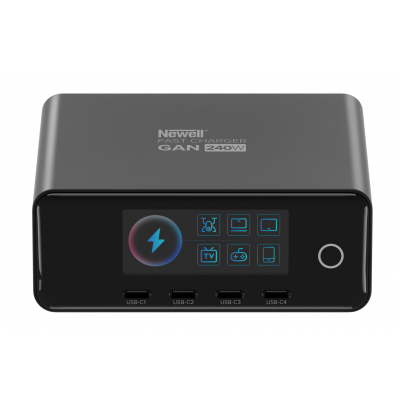 Ładowarka sieciowa Newell GaN 240W TFT EU Ładowarka sieciowa Newell GaN 240W TFT EU