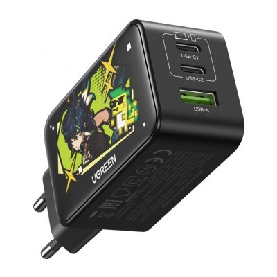 Ładowarka sieciowa Ugreen CD244 Genshin Impact Series 65W GaN Ładowarka sieciowa Ugreen CD244 Genshin Impact Series 65W GaN