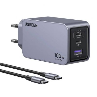 Ładowarka sieciowa Ugreen Nexode Pro 100W GaN
