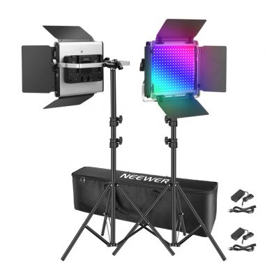 Lampa LED Neewer 2×660 PRO II RGB 2×200CM Lampa LED Neewer 2×660 PRO II RGB 2×200CM