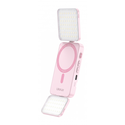 Lampa LED Ulanzi GL01 WB(2700K-6500K) różowa