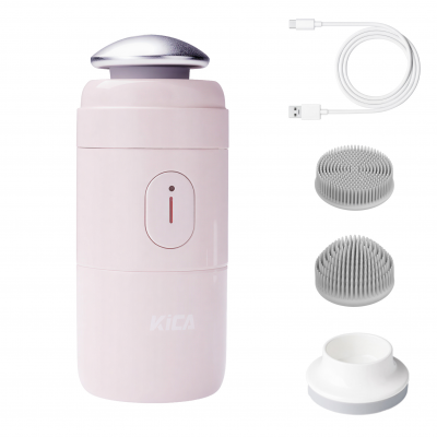 Masażer do twarzy KiCA PureClear różowy