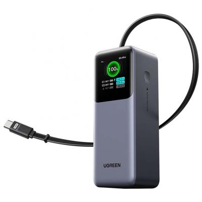 Powerbank Ugreen PB726 20000mAh 165W szary